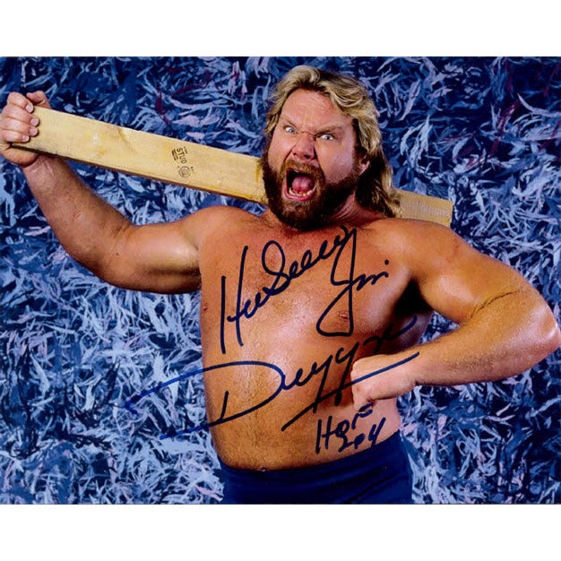 Hacksaw Jim Duggan Promo - AUTOGRAPHED