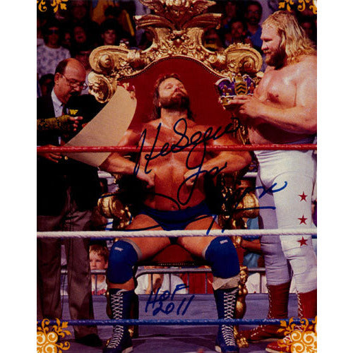 Hacksaw Jim Duggan Promo - AUTOGRAPHED