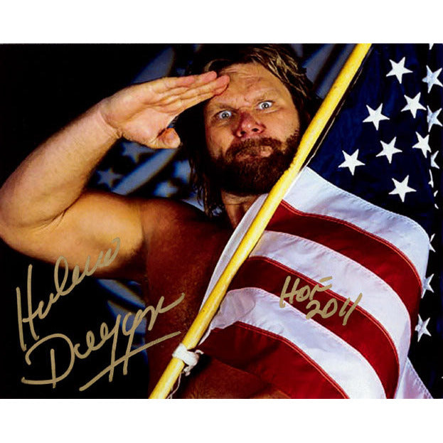 Hacksaw Jim Duggan Promo - AUTOGRAPHED
