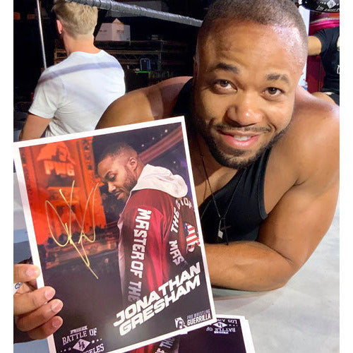 Jonathan Gresham PWG BOLA 2019 Promo - AUTOGRAPHED