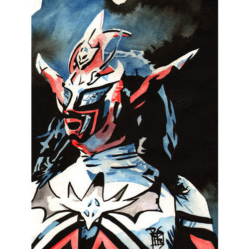 Jushin Thunder Liger 18x24 AUTOGRAPHED Print