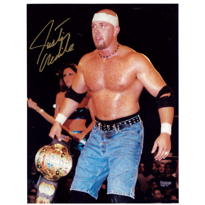 Justin Credible Promo - AUTOGRAPHED