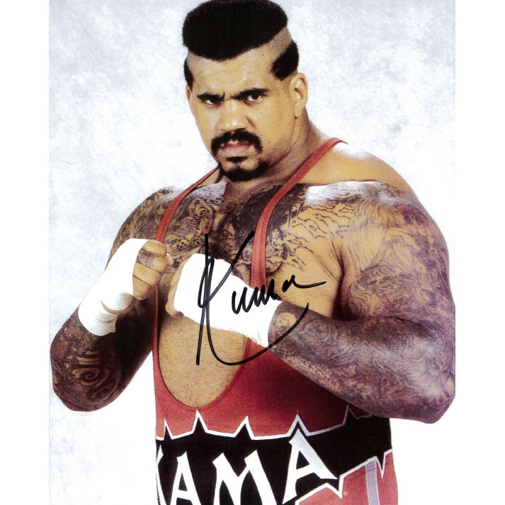 Kama Fight Pose 8 x 10 Promo - AUTOGRAPHED
