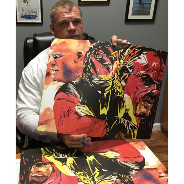 Kane 18x24 AUTOGRAPHED Print