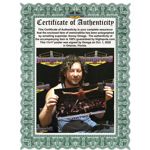 Kenny Omega 11x17 Poster - AUTOGRAPHED