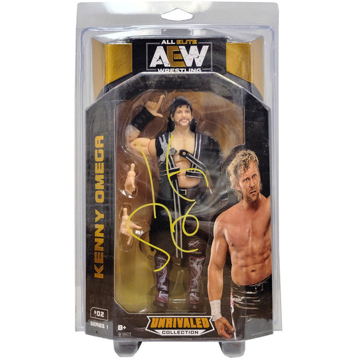 Kenny Omega AEW Unrivaled Series 1 Figure 2 with Protector Case - AUTO —