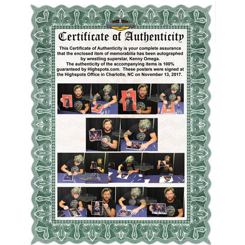 Kenny Omega Autographed Promo Picture