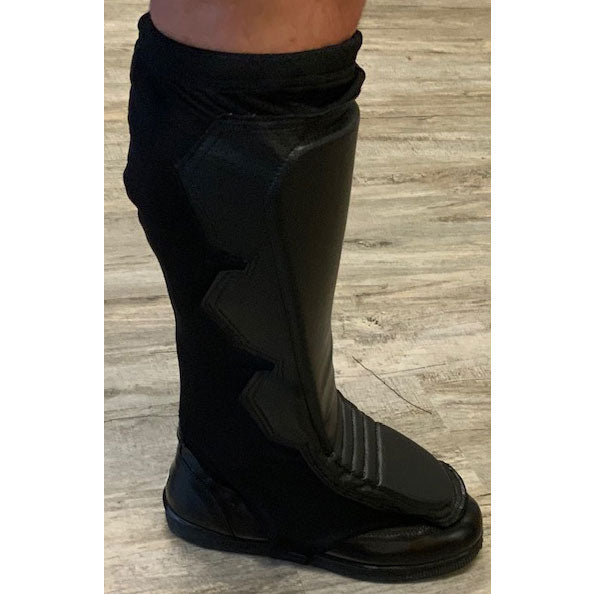 Black MMA Style TriWing Kick Pads —