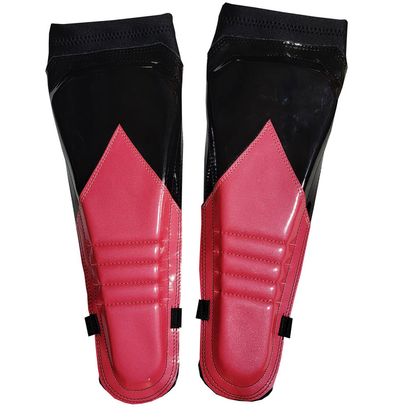 Pink Sparkle on Black Patent on Black Kickpads