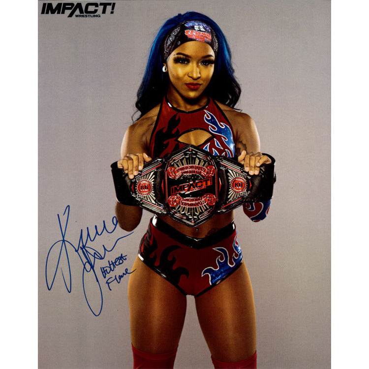 Kiera Hogan Promo - AUTOGRAPHED