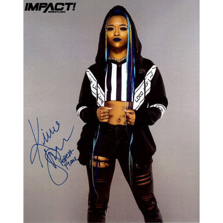 Kiera Hogan Promo - AUTOGRAPHED