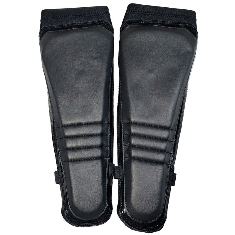 Black Natural with Black Patent Outline on Black Kickpads