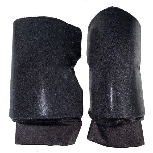 AMA Basic Black Metallic Dot Matrix Knee Pads