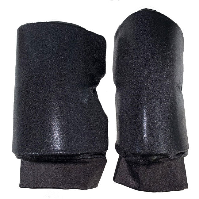 Generic Style Black Metallic Dot Matrix Knee Pads