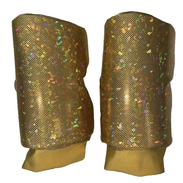 Generic Style Gold Hologram Knee Pads