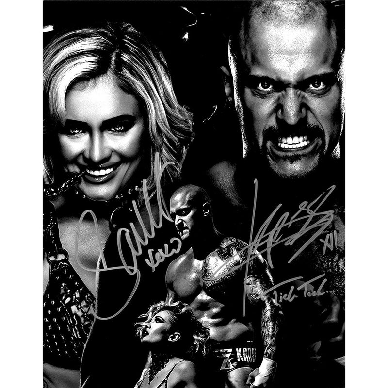 Karrion Kross and Scarlett Bordeaux 11x14 Poster - DUAL AUTOGRAPHED