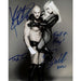 Karrion Kross and Scarlett Bordeaux Promo - DUAL AUTOGRAPHED