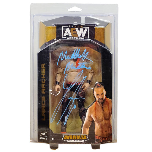 Lance Archer AEW Figure with Protector Case - AUTOGRAPHED