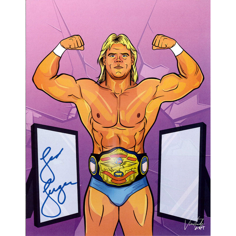 Lex Luger 11x14 Art Print - AUTOGRAPHED