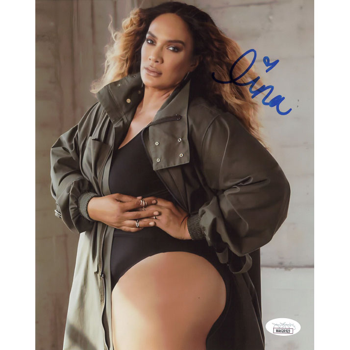 Lina Fanene Lace Side 8 x 10 Promo - JSA AUTOGRAPHED