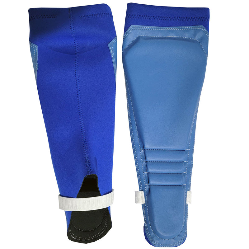 Light Blue Natural on Royal Blue Kickpads