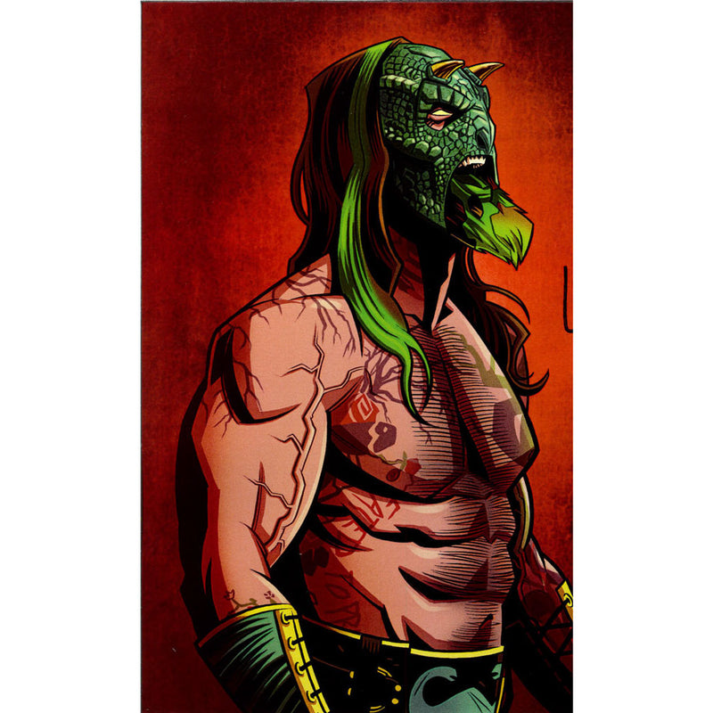 Luchasaurus 11x14 Poster - AUTOGRAPHED