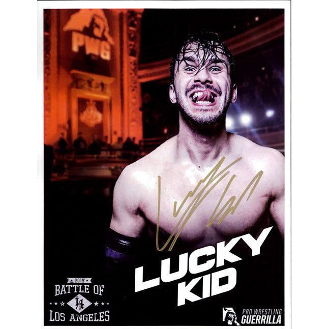 Lucky Kid PWG BOLA 2019 Promo - AUTOGRAPHED