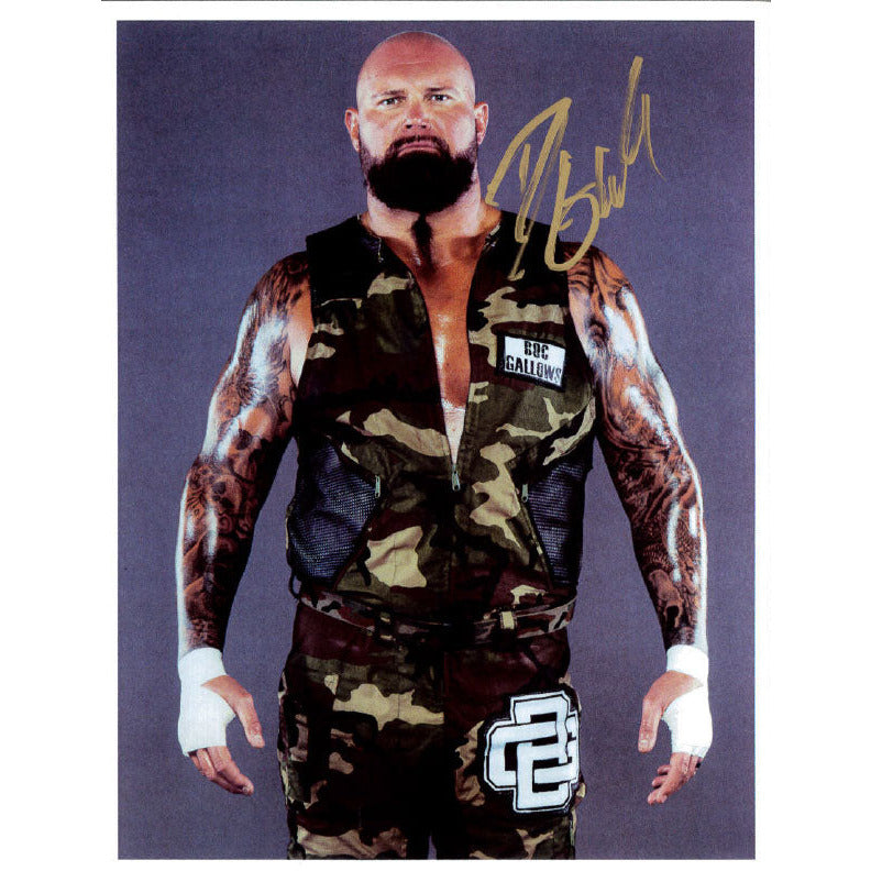 Luke Gallows Promo - AUTOGRAPHED