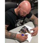 Luke Gallows Promo - AUTOGRAPHED