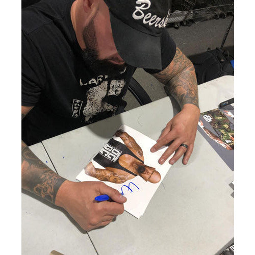 Luke Gallows Promo - AUTOGRAPHED