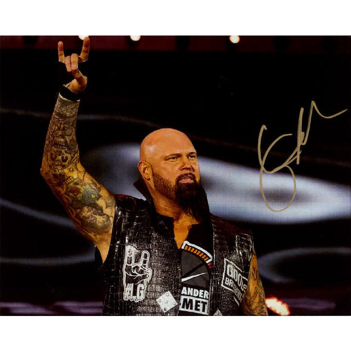 Luke Gallows Promo - AUTOGRAPHED