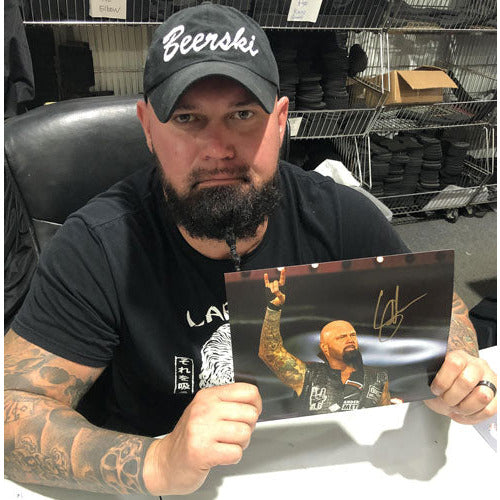 Luke Gallows Promo - AUTOGRAPHED