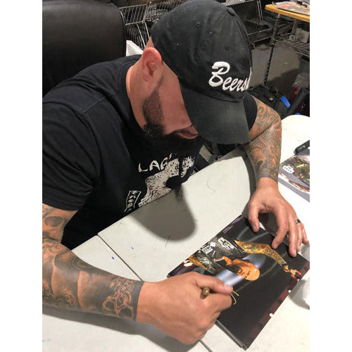 Luke Gallows Promo - AUTOGRAPHED