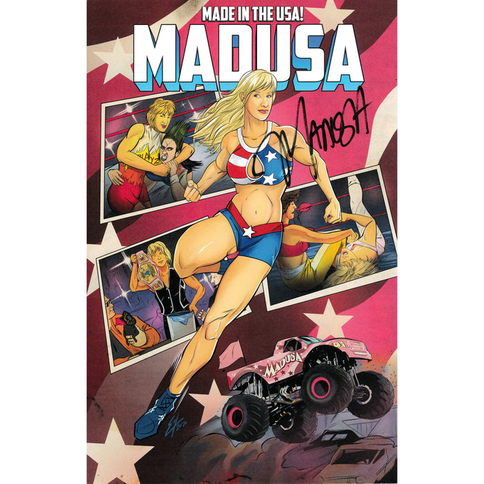 Madusa 11x17 Poster - Autographed