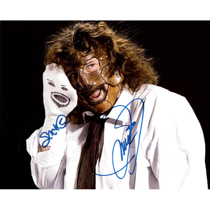 Mick Foley Mankind Socko Promo - AUTOGRAPHED