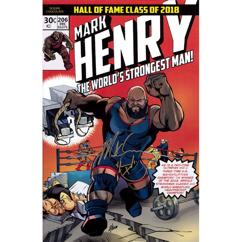 Mark Henry Hodson 11 x 17 Poster - AUTOGRAPHED