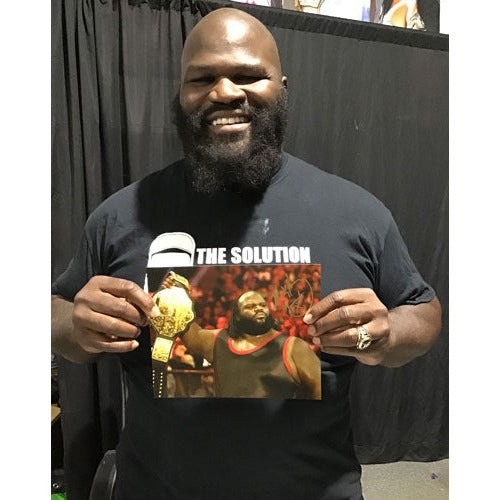 Mark Henry Promo - AUTOGRAPHED