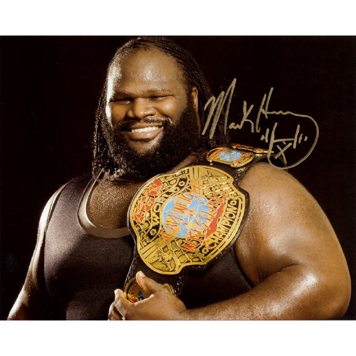 Mark Henry Promo - AUTOGRAPHED