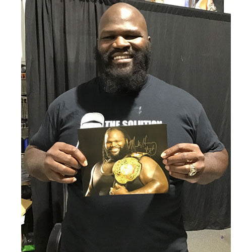 Mark Henry Promo - AUTOGRAPHED