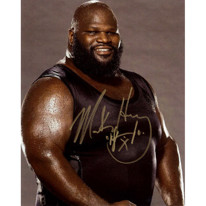 Mark Henry Promo - AUTOGRAPHED