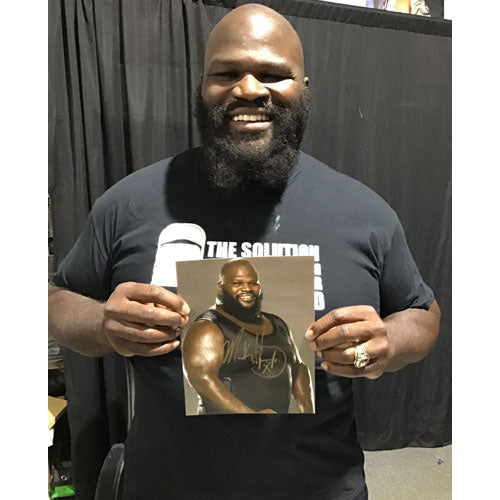 Mark Henry Promo - AUTOGRAPHED