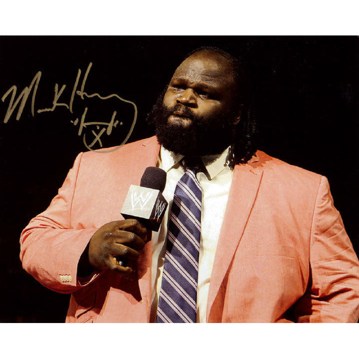 Mark Henry Promo - AUTOGRAPHED