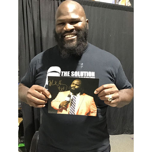 Mark Henry Promo - AUTOGRAPHED