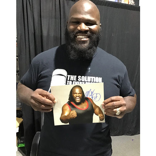 Mark Henry Promo - AUTOGRAPHED