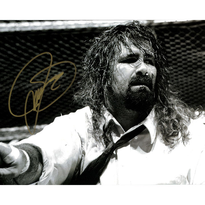 Mick Foley Mankind HIAC 8 x 10 Promo - AUTOGRAPHED