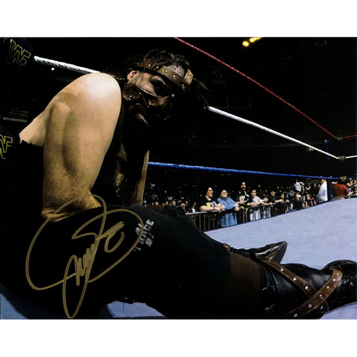 Mick Foley Mankind In Corner 8 x 10 Promo - AUTOGRAPHED