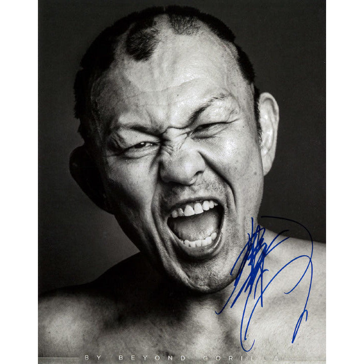 Minoru Suzuki Promo - AUTOGRAPHED
