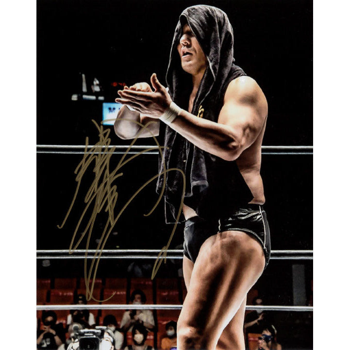 Minoru Suzuki Promo - AUTOGRAPHED