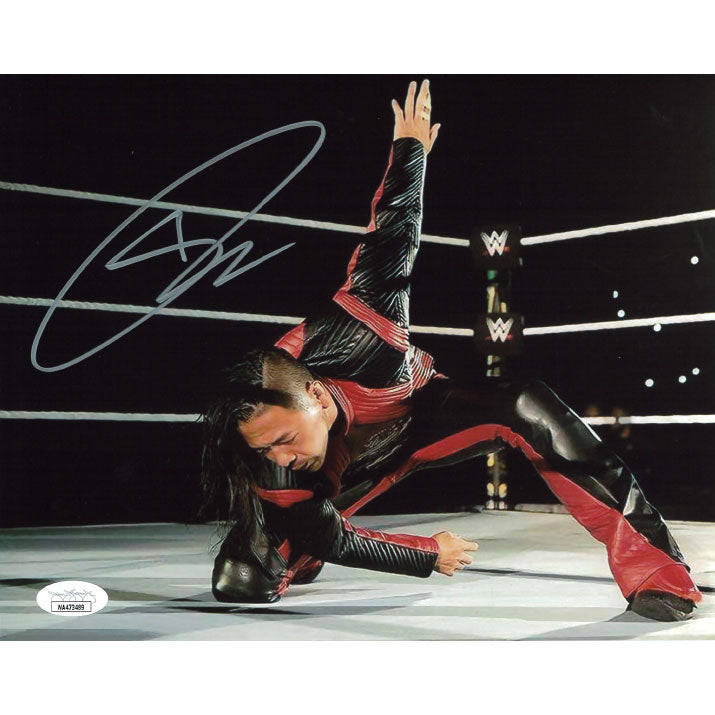 Shinsuke Nakamura Yeaoh 8 x 10 Promo - JSA AUTOGRAPHED — Highspots.com