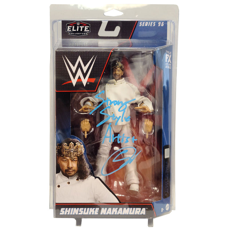 Shinsuke Nakamura WWE Elite Series 96 Figure with Protector Case - JSA AUTOGRAPHED